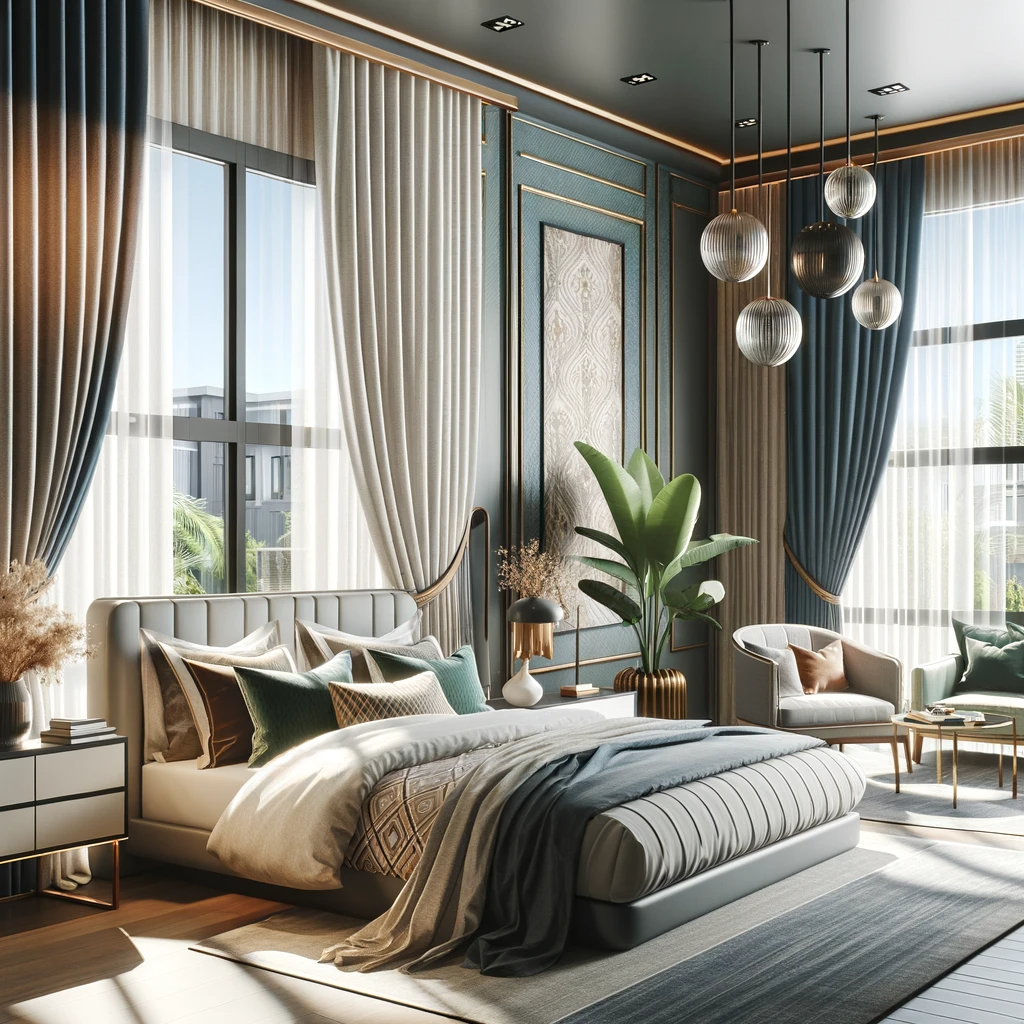 New Curtain Designs for Bedroom in Dubai: Refresh Your Space