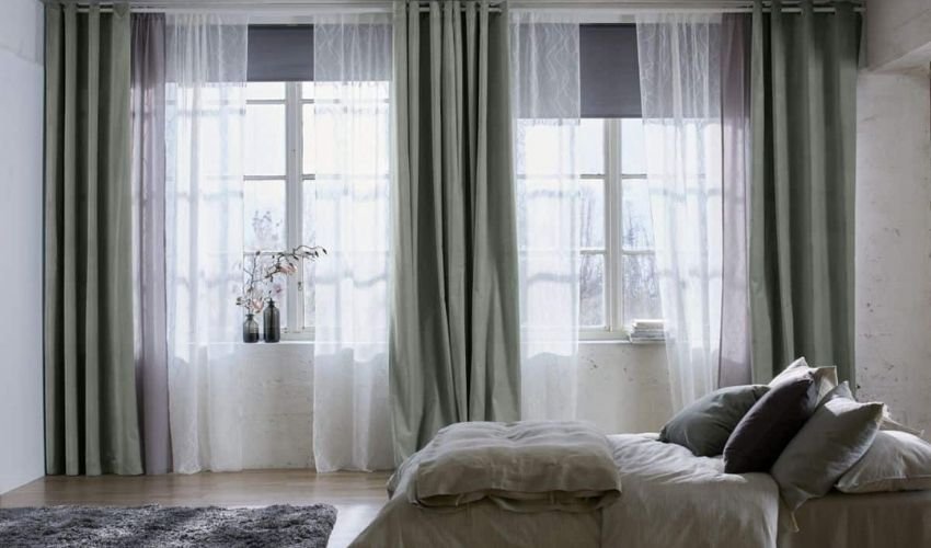 Blackout Blinds and Sheer Curtains