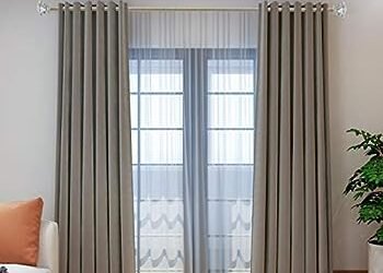 Double Window Curtains Rod