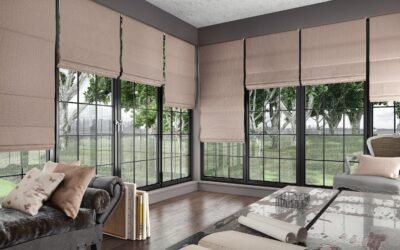 Stylish and modern Roman Blinds Dubai